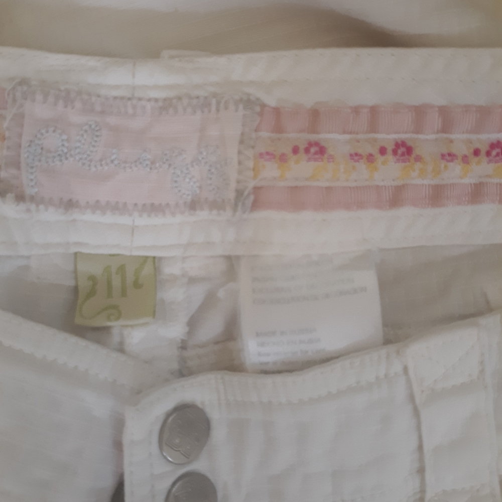 Plugg crop capri pants Jeans sz 11 *F - Picture 2 of 5